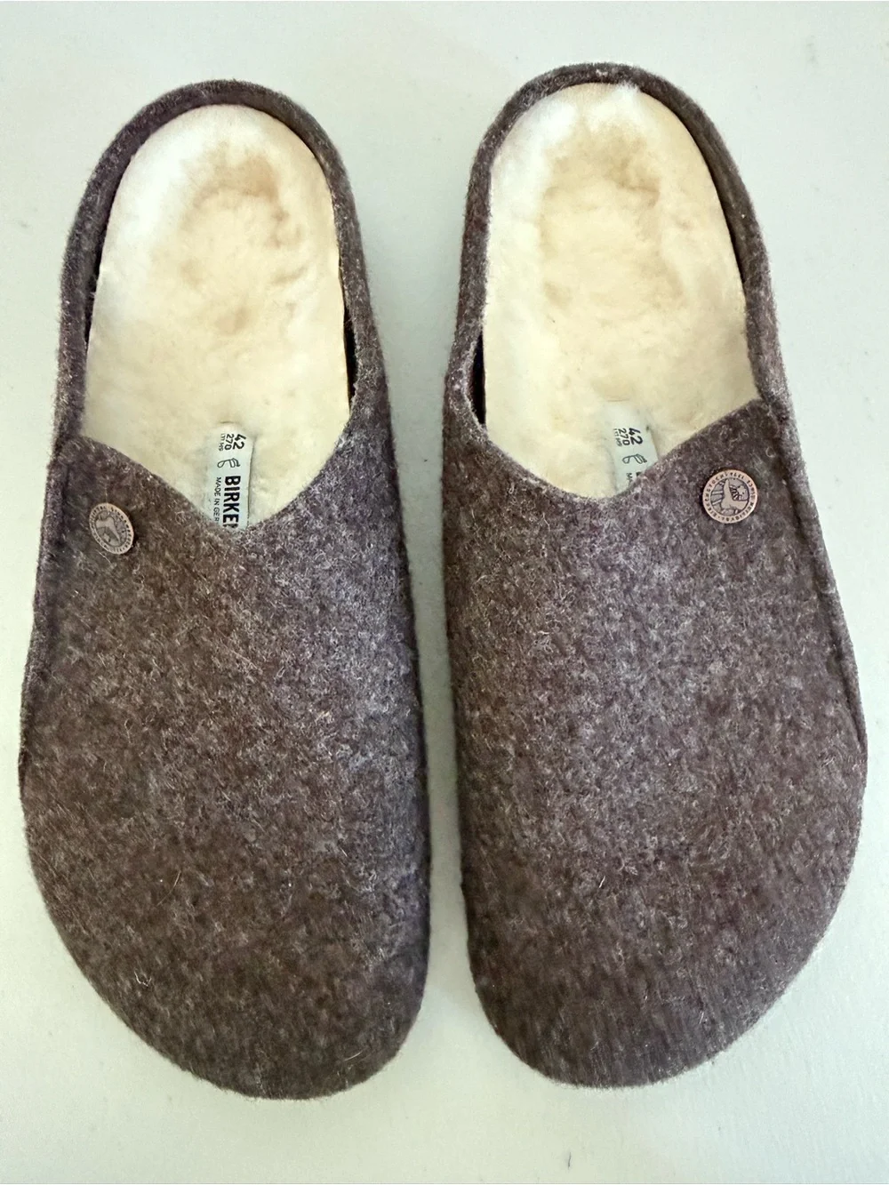 Birkenstock zermatt shearling